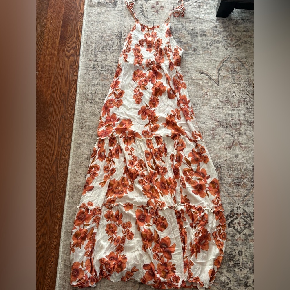 Free People Floral Print Dress